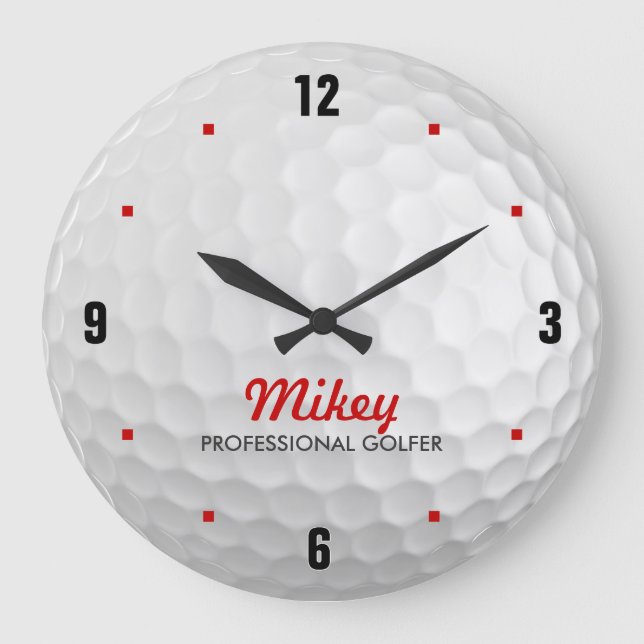 Personalized Golf Clock (Front)