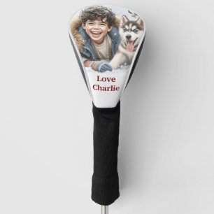 Personalized Golf Club Headcover with Name – Cute