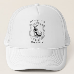 Personalized Golf Club Name Classic Trucker Hat
