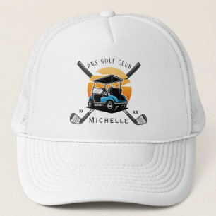 Personalized Golf Club Name Classic Trucker Hat