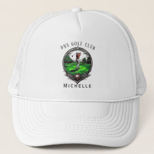 Personalized Golf Club Name Classic Trucker Hat