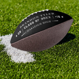 Personalized Graduation Athlete Keepsake American Football