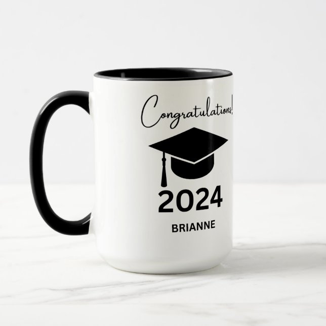 PERSONALIZED GRADUATION COFFE MUG (Left)