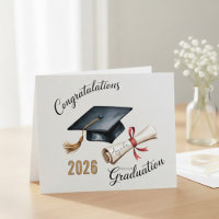 Personalized Graduation Congratulations Diploma
