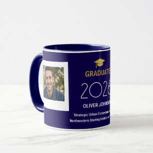 Personalized Graduation Mug with Text and Photos