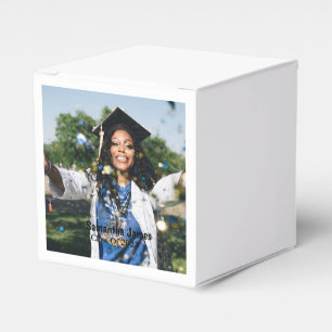Personalized Graduation Photo and Name  Favour Box