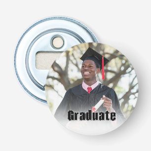 Personalized Graduation Photo Keepsake Memory Gift Bottle Opener
