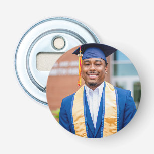 Personalized Graduation Photo Keepsake Memory Gift Bottle Opener