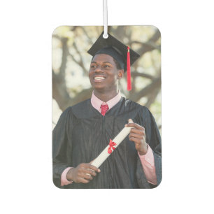 Personalized Graduation Photo Keepsake Memory Gift Car Air Freshener