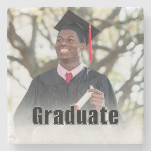 Personalized Graduation Photo Keepsake Memory Gift Stone Coaster