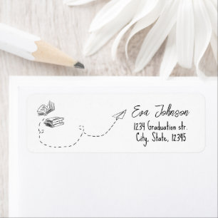 Personalized Graduation Return Address Label 