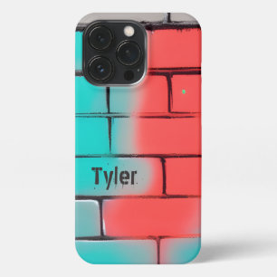 Personalized Graffiti Style  iPhone 13 Pro Case