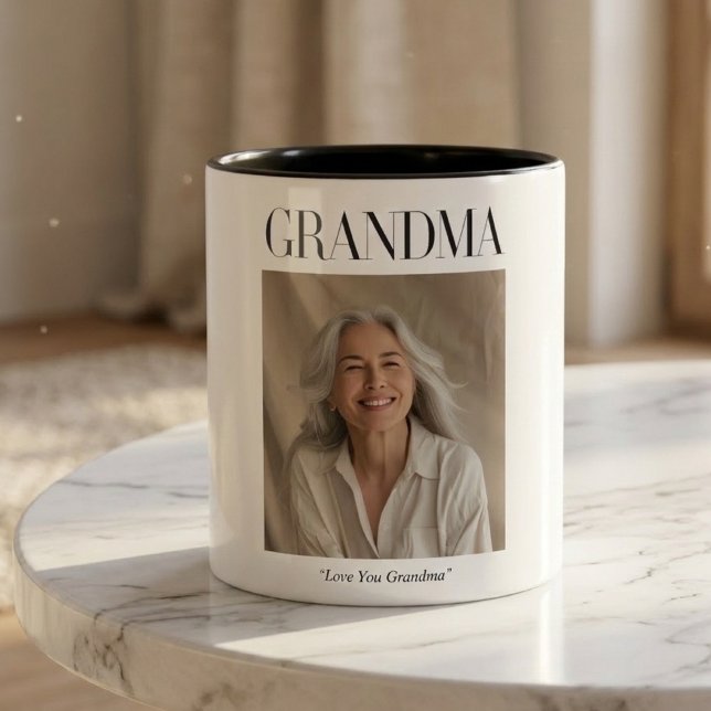 Personalized Grandma Photo Mug | Love You Grandma  (Creator Uploaded)