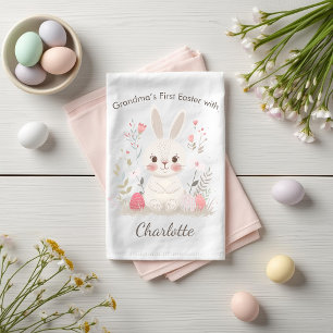 Personalized Grandma’s First Easter Kitchen Towel