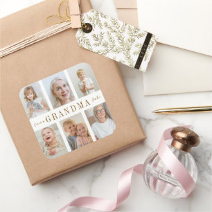 Personalized Grandma Sticker   Custom Photos