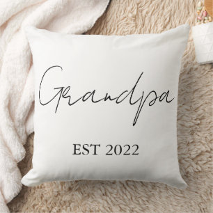 Personalized “Grandpa Est. [Year]” -  Cushion