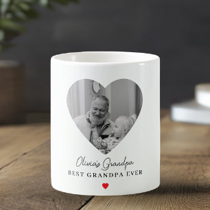 Personalized Grandpa Photo Mug   Best Grandpa Ever