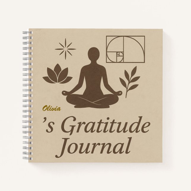 Personalized Gratitude Journal (Front)