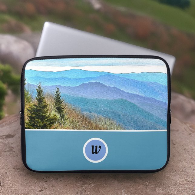Personalized Great Smoky Mountains Laptop Sleeve (Creator Uploaded)