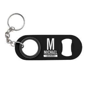 Personalized Groomsman's Monogram and Name
