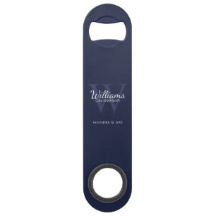 Personalized Groomsman's Monogram and Name