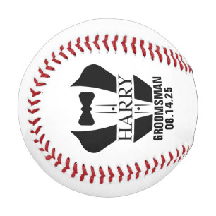 Personalized Groomsmen Baseballs Gifts