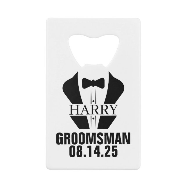 Personalized Groomsmen, Father's Day Gift (Front)