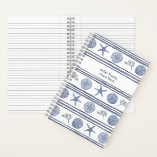 Personalized Guest Book - Beach Theme