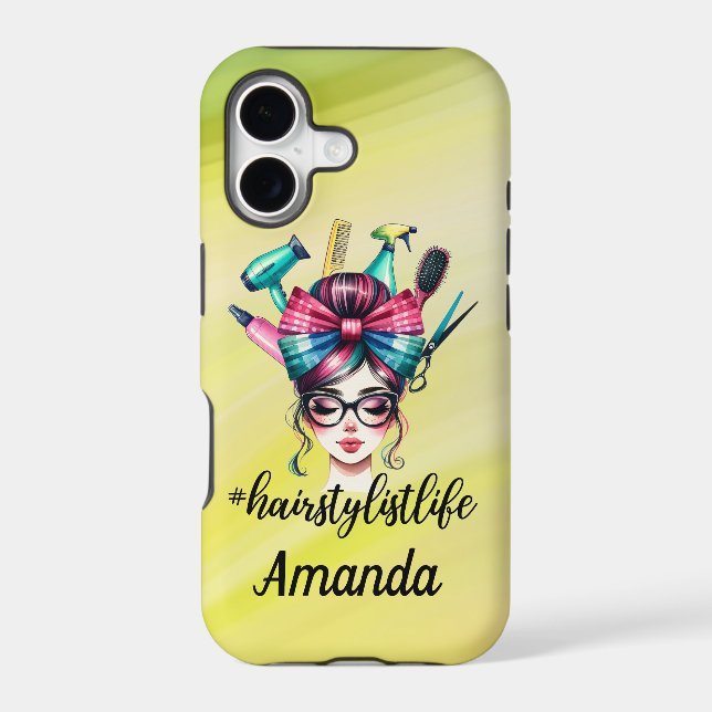 Personalized Hair Stylist Life  (Back)