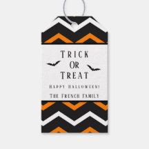 Personalized Halloween Gift Tags