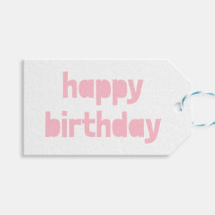Personalized Happy Birthday Gift tag