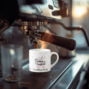 Personalized Happy Easter Espresso Mug