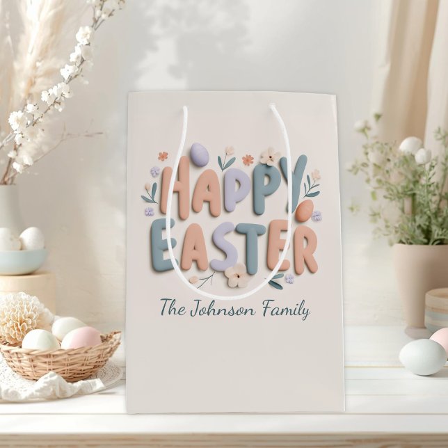 Personalized Happy Easter Gift Bag (Creator Uploaded)