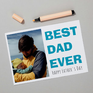 Personalized Happy Father's Day Card with Photo