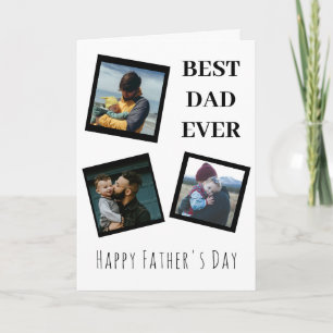 Personalized Happy Father's Day Card with Photo