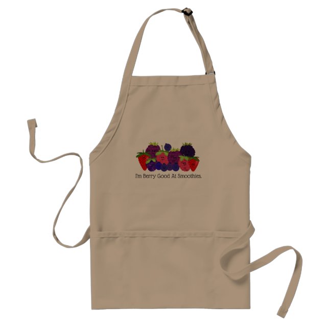 Personalized Happy Fruit Standard Apron (Front)
