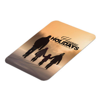 Personalized Happy Holidays Missing You Magnet