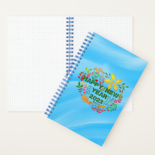 PERSONALIZED HAPPY NEW YEAR 20XX NOTEBOOK