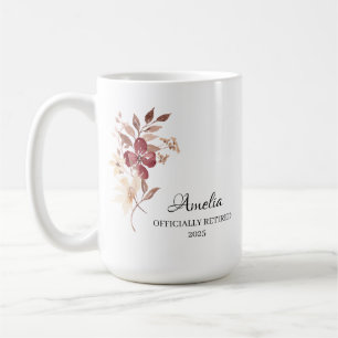 Personalized Happy Retirement Gift  Coffee Mug