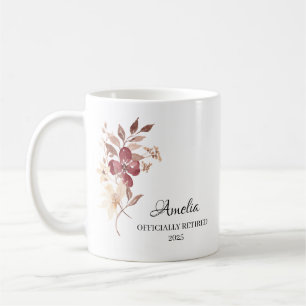 Personalized Happy Retirement Gift  Coffee Mug