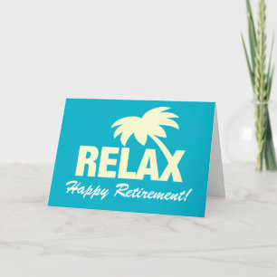 Personalized Happy Retirement greeting card