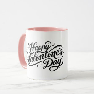 Personalized Happy Valentine's Day Custom Mug