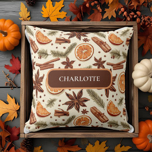 Personalized Hello Autumn – Custom Name Cushion