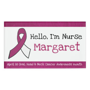 Personalized Hello, Im Nurse Name Tag