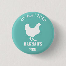 Personalized Hen Night Badge