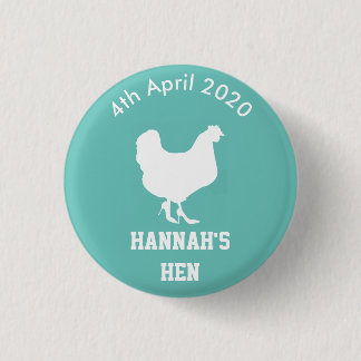 Personalized Hen Night Badge