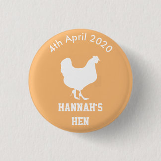 Personalized Hen Night Badge