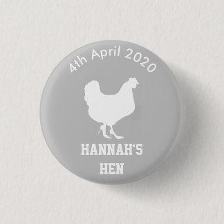 Personalized Hen Night Badge