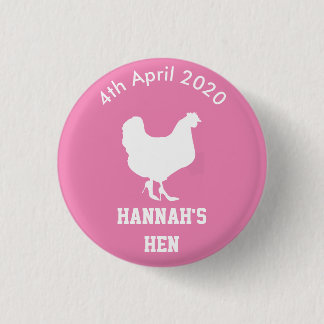Personalized Hen Night Badge