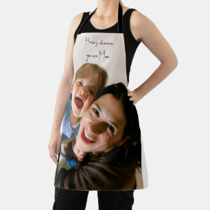 Personalized Home Mom Love Photo Apron